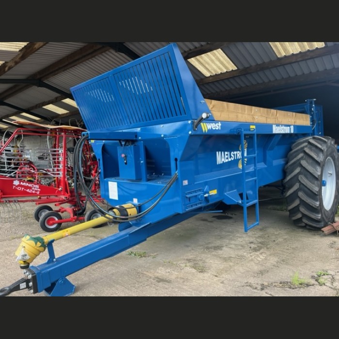 2023 Harry West 10T  Maelstrom Muck Spreader c/w slurry door
