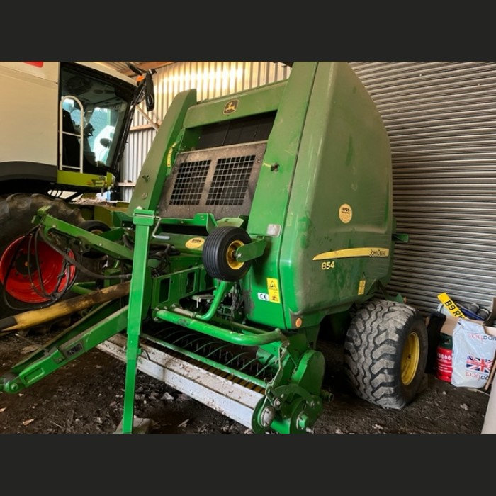 Used John Deere 854 Round Baler