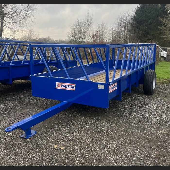 New 16' x 6' Walter Watson Feed Trailer c/w Timber Floor