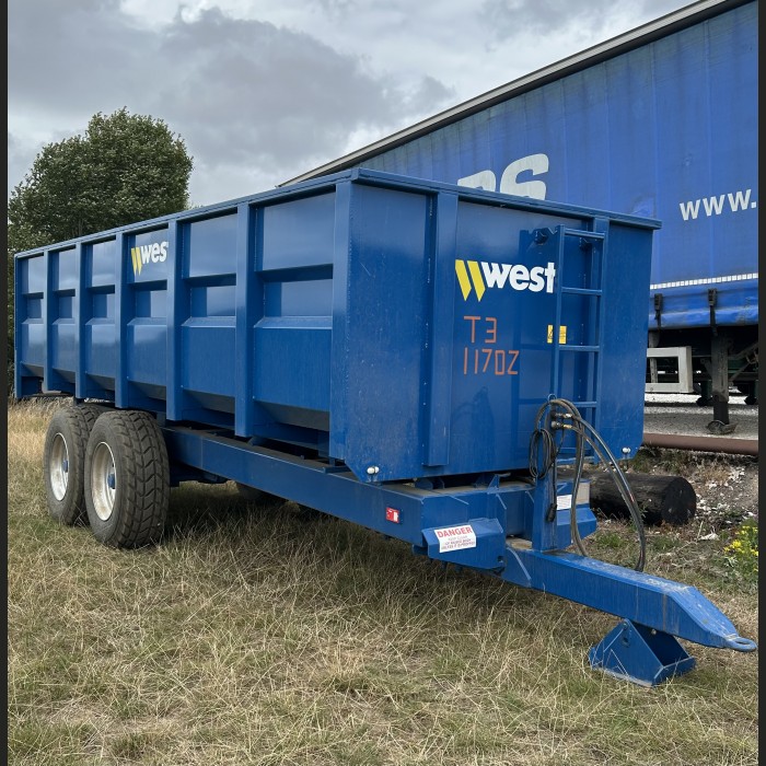 Used Harry West 12T Grain Trailer 