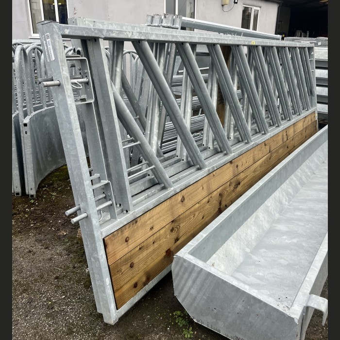 IAE Galvanised Diagonal Feed Fence Gate Unit